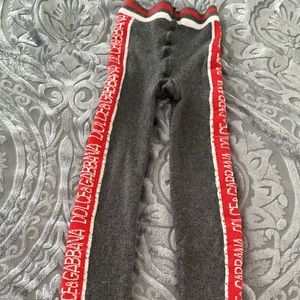 Dolce & Gabbana Toddler Thick Tights/stockings.They can be worn as leggings.